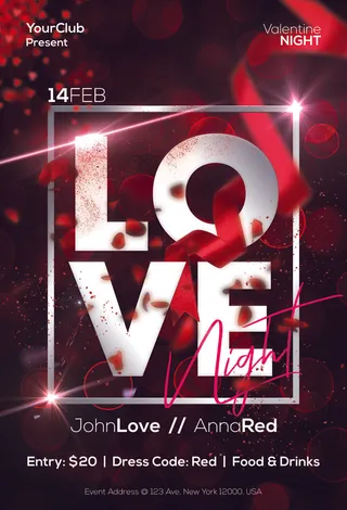 2.14情人节爱情psd模式