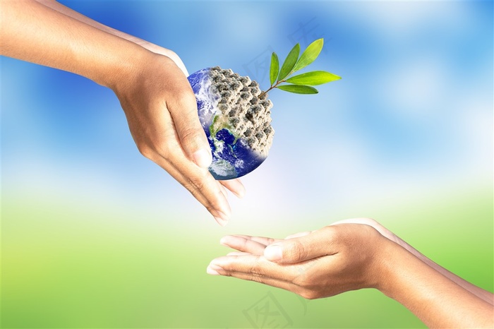 保护地球生态高清素材