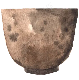 水彩插画-花盆5