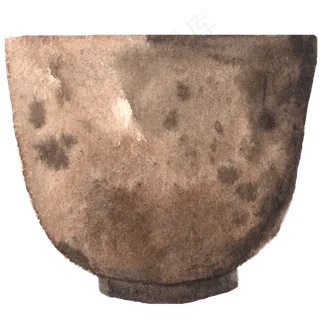 水彩插画-花盆5