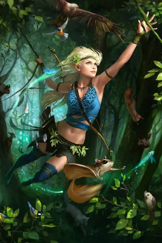 科幻游戏性感美女动漫图片