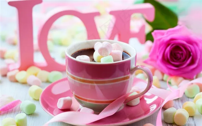 我爱咖啡图片素材