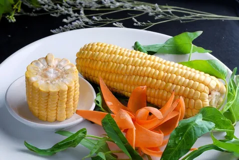 小吃甜水玉米火锅配菜美食设计素材