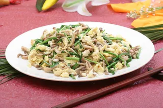 小蘑菇炒鸡蛋 (4)