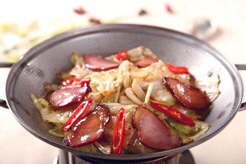 干锅美食焖锅湘菜麻辣香辣纸锅干锅手撕包菜