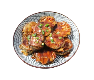 炸茄夹免扣素材