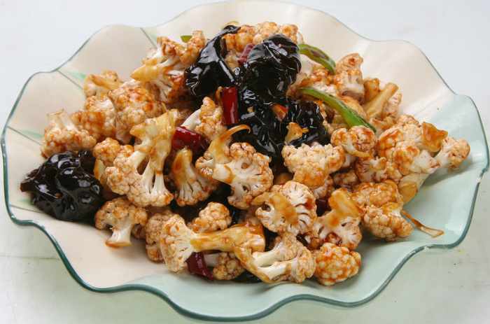 生炒菜花8元