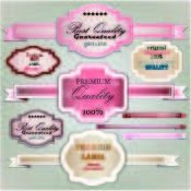 免抠标志挂牌标签