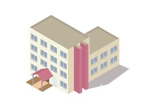 分析图素材图标集合景观建筑立面插画场景AI矢量图形设计