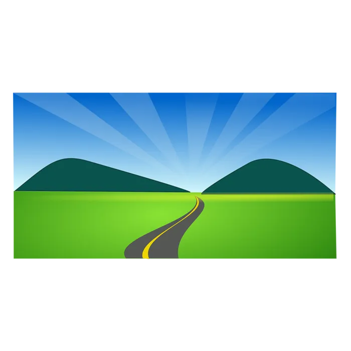 草坪道路乡村振兴
