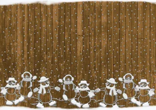 圣诞节木板背景图片