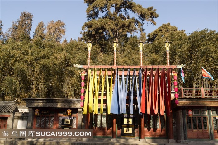 中国古代酒馆染坊建筑景观