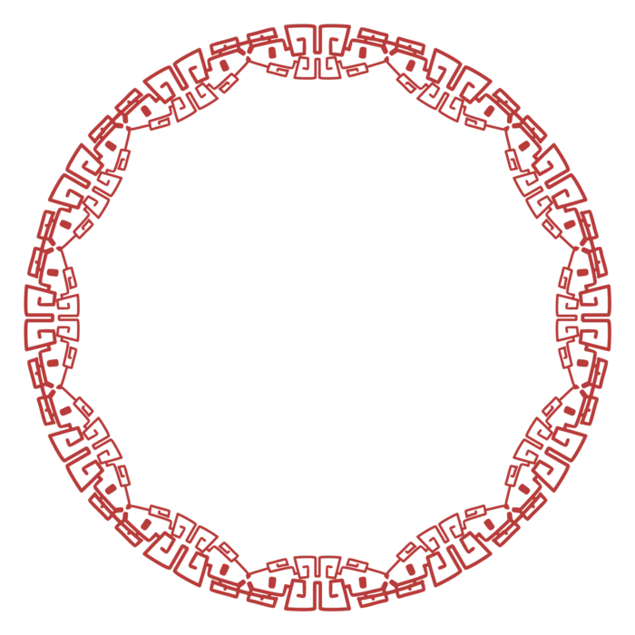 中式边框免扣素材