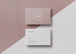 名片样机设计素材