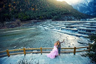 云南丽江情侣婚纱外拍写真摄影