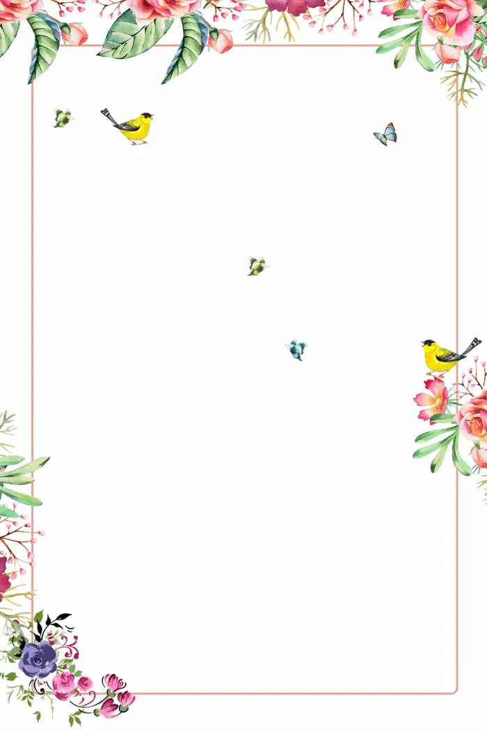 鲜花创新宣传背景素材psd模版下载