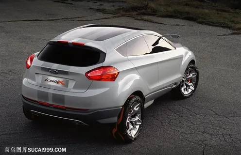 福特汽车-福特车尾部特写