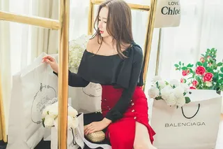 摄影图片人物美女模特照片