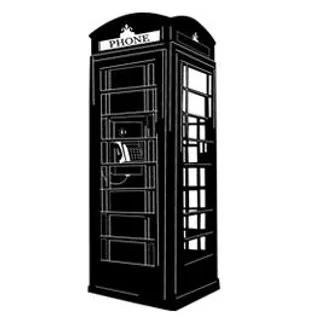 电话亭 PNG免抠