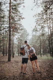 高清唯美情侣背影图片