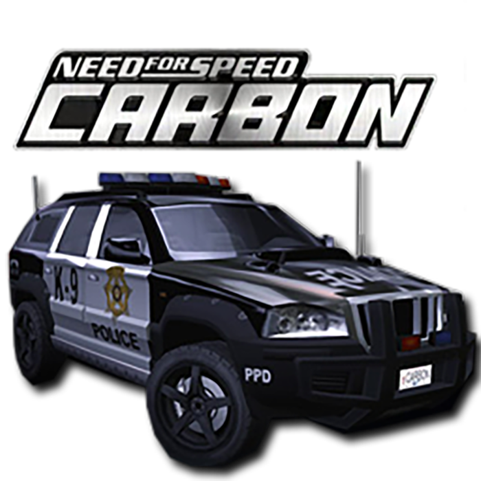 警车越野卡通