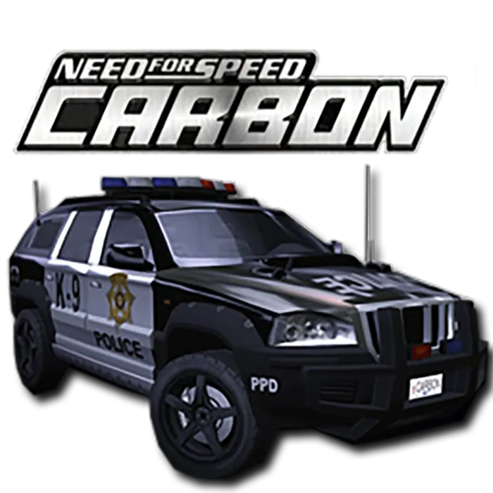 警车越野卡通