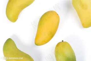 水果素食新鲜的芒果