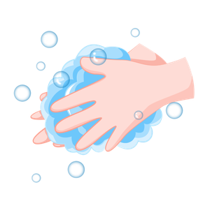 勤洗手爱护卫生