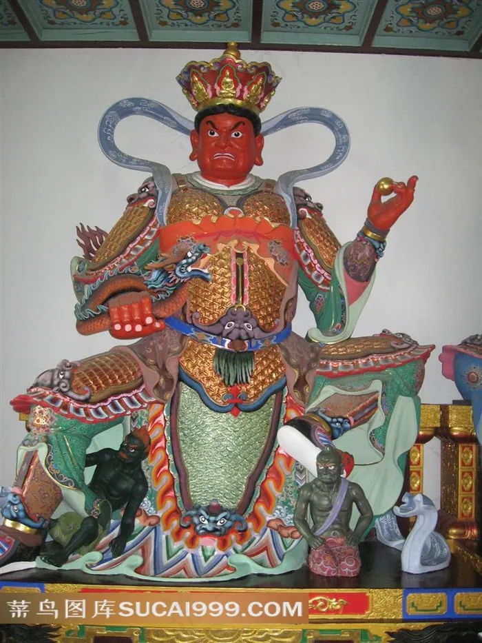 西方广目天王素材图片