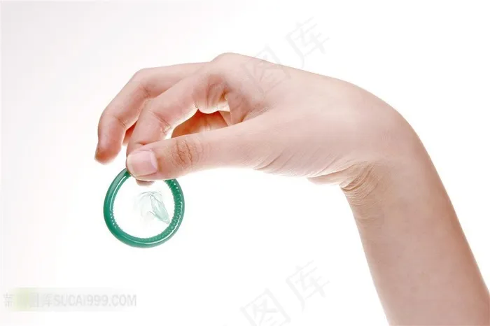 计生用品 手中展示的完全套