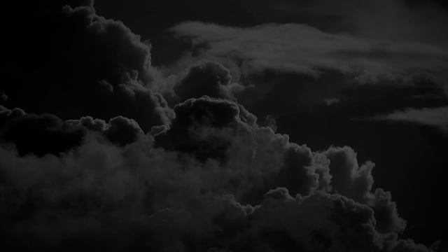 云, 积云, 地平线, 风, 气氛, 大气, 自然