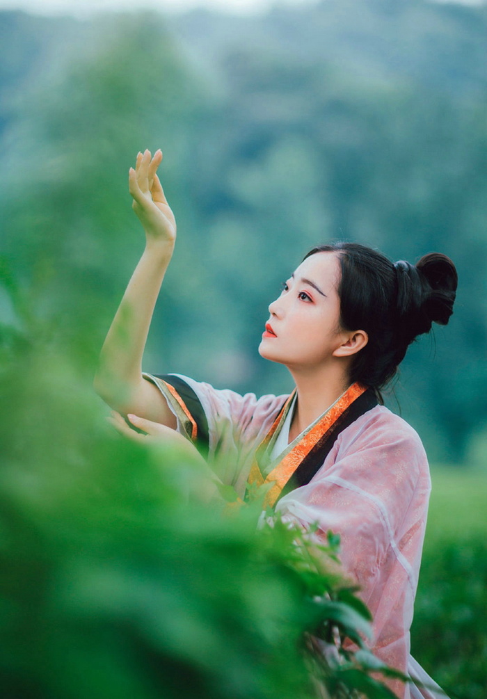 摄影图片人物美女模特照片