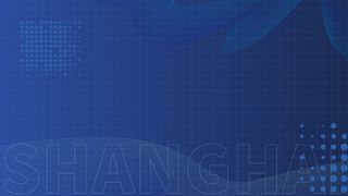 蓝色科技展板插画未来企业商业公司年会海报PSD设计素材