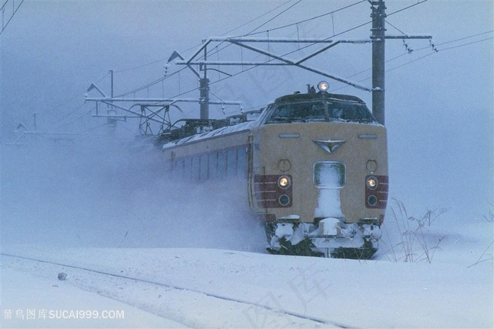 雪景铁路壁纸