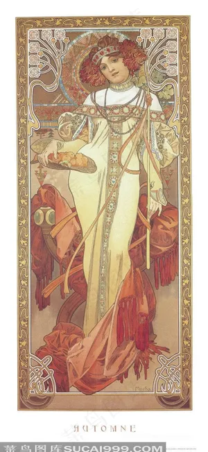 高清女性人物插画 高清女性人物插画
