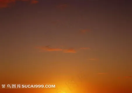 日落天空摄影图片 日落天空摄影图片