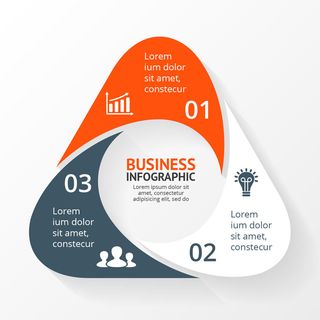 数据图表统计图形分析分类商务会议办公图标PSD模板素材