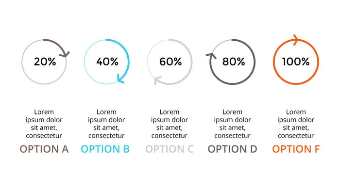 数据图表统计图形分析分类商务会议办公图标PSD模板素材psd模版下载