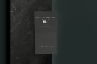 高端暗黑文具类文创VI样机模板