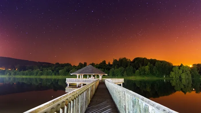 唯美自然夜景