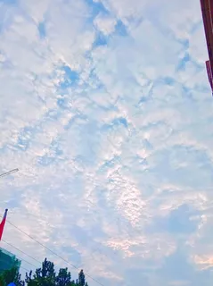 简约自然晴天白云