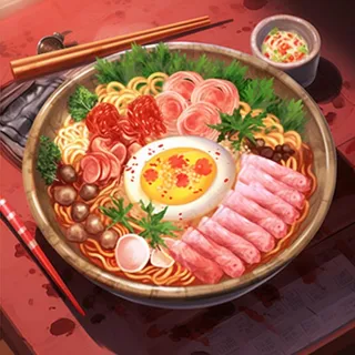 美食食物面条麻辣烫插画素材