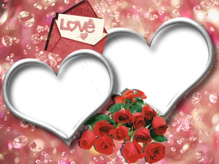 爱情相框素材图片下载