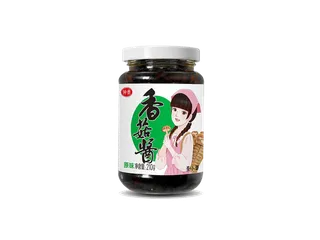 仲景香菇酱超市商品白底图免抠实物摄影png格式图片透明底