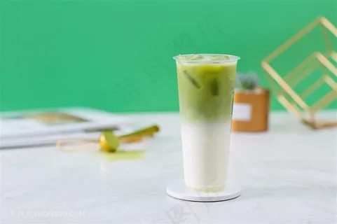抹茶奶绿奶茶冷饮图片 抹茶奶绿奶茶冷饮图片