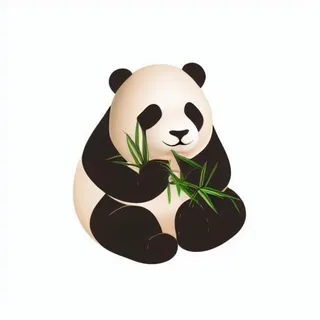 国宝大熊猫免抠元素