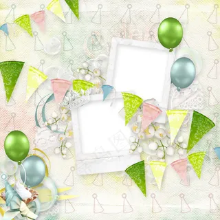 大头贴相框素材图片