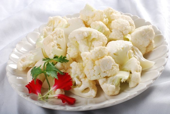 菜花火锅配菜美食设计素材