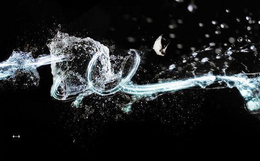 创造水线背景墙装饰