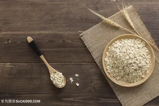 燕麦燕麦片高清图片